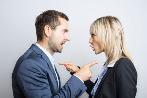 Un couple avec des problèmes de communication