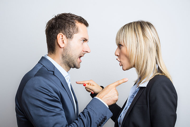 Un couple avec des problèmes de communication